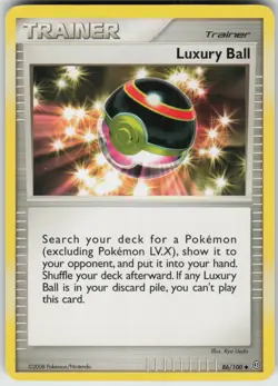 Pokemon TCG Luxury Ball 86/100 Stormfront Uncommon card Normal - Image 1