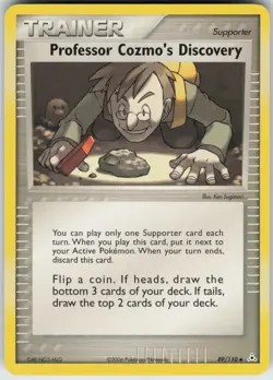 Pokemon TCG Professor Cozmo's Discovery 89/110 Holon Phantoms Uncommon card Norm - Image 1