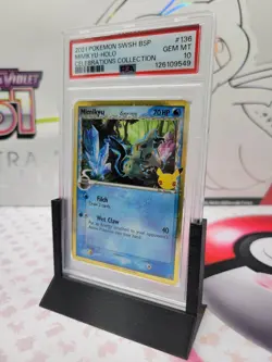 2021 Mimikyu (Delta Species) SWSH136 Sword & Shield Promo Cards Holo PSA 10 - Image 2