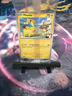 Pokemon TCG Pikachu SVP101 Black Star SV Promo Play League Card NM SEALED - Image 1