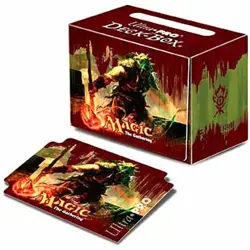 Ultra Pro MTG Magic the Gathering Gatecrash Skarrg Guildmage (Gruul) Deck Box - Image 1