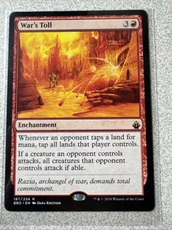 War's Toll Battlebond Regular - Image 1