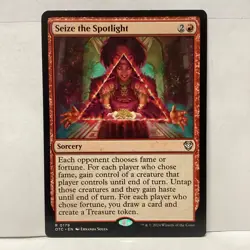 MTG Seize the Spotlight Magic: The Gathering Commander: OTJ Rare #0179 - Image 1
