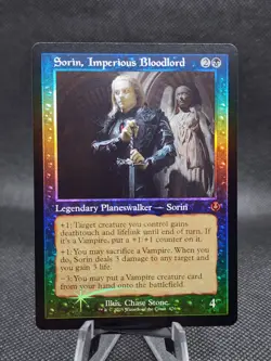 MTG - [FOIL] Sorin, Imperious Bloodlord (Retro Frame) - Innistrad Remastered - Image 1