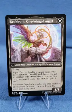 Sephiroth Fabled Soldier/One Winged Angel Final Fantasy Magic the Gathering - Image 2