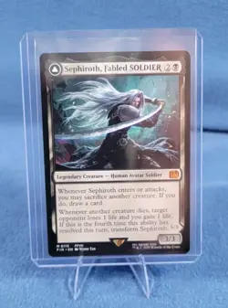 Sephiroth Fabled Soldier/One Winged Angel Final Fantasy Magic the Gathering - Image 3