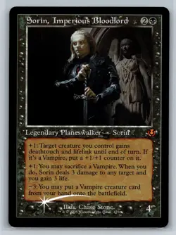 Sorin, Imperious Bloodlord (Retro Frame) Holo M Innistrad Remastered 476 NM - Image 1