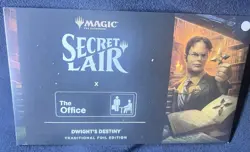 Magic The Gathering Secret Lair The Office: Dwight’s Destiny Foil Set! Sealed! - Image 1
