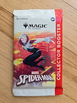 Magic the Gathering Marvel Spider-Man Collector Booster Pack - Image 1
