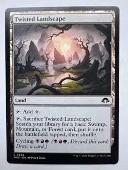 Twisted Landscape - 232 - MH3 - NM - MTG Magic the Gathering - Image 1