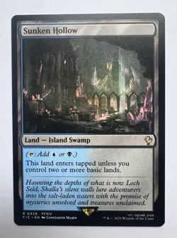 Sunken Hollow #429 | Near Mint | Final Fantasy FIC | Magic MTG - Image 1