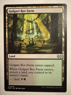 Golgari Rot Farm DSC 0279 Magic the Gathering Duskmourn DSK MTG NM - Image 1