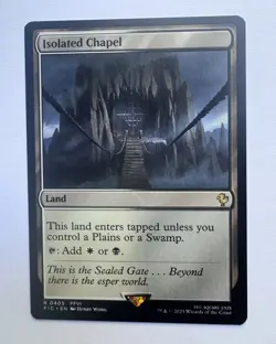 Isolated Chapel - FIC 0405 NM - MTG Magic Final Fantasy - Image 1