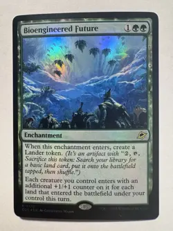 Bioengineered Future Foil #172 Promo Pack PW Stamped EOE MTG Magic - Image 1