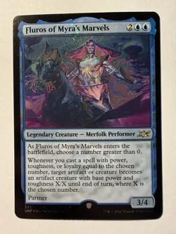 Fluros of Myra's Marvels Galaxy Foil Unfinity Foil #332 MTG - Image 1