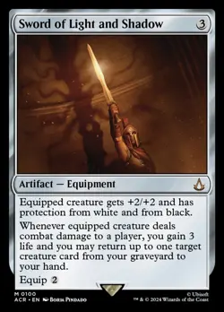 MTG Magic the Gathering Sword of Light and Shadow (100/324) Assassin's Creed NM - Image 1