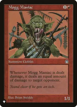 Mogg Maniac NM Normal The List Reprints MTG EN - Image 1