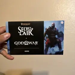Secret Lair x God of War: Norse Non-Foil Playstation Superdrop 2025 MTG - Image 1