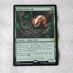 MTG Avatar: The Last Airbender Badgermole Cub Mythic Regular 167 - Image 1