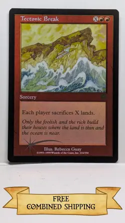 Tectonic Break Mercadian Masques Foil - Image 1