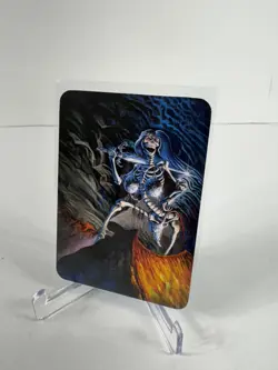 Sorcery Gothic Skeleton Alpha Investments Exclusive promo FOIL In hand - Image 2