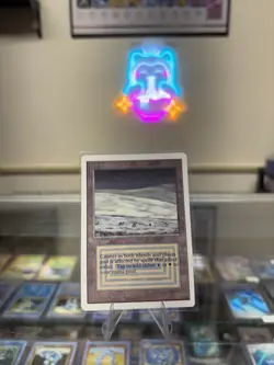 Magic The Gathering Tundra Dual Land Unlimited Edition LP MTG - Image 1