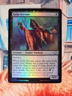 Grim Servant Foil Modern Horizons 3 Magic Gathering MTG MH3 - Image 1