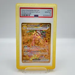 Alolan Exeggutor EX 248/191 PSA 10 Pokemon Surging Sparks SV08 Hyper Rare - Image 1