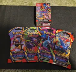 Pokemon TCG Phantasmal Flames Booster Bundle Box + 4 Sleeved Packs. - Image 1