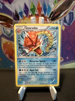 Pokemon TCG Gyarados XY109 Pokemon XY Black Star Promo Holo Rare (LP+) 🌊 - Image 1