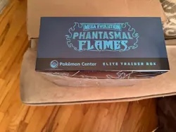 Pokemon TCG Mega Evolution Phantasmal Flames Elite Trainer Box-New Ready to Ship - Image 3
