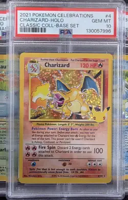 Pokemon Celebrations Sequential PSA 10 Charizard, 10 Blastoise, 9 Venusaur - Image 2