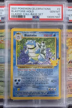 Pokemon Celebrations Sequential PSA 10 Charizard, 10 Blastoise, 9 Venusaur - Image 4