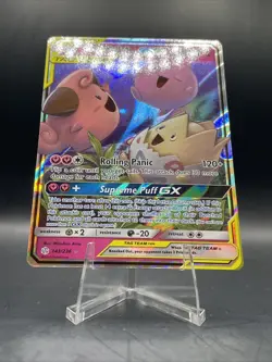 Togepi & Cleffa & Igglybuff GX 143/236 Sm-Cosmic Eclipse Holo Pokemon TCG - Image 2