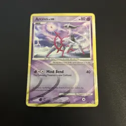 Pokemon TCG Arceus Lv 100 AR 7 Holo Rare - Image 1