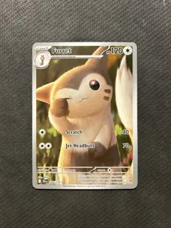 Pokemon TCG Furret 168/159! NM Condition! See Description! - Image 1