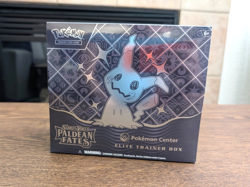Pokemon TCG Paldean Fates Pokemon Center Elite Trainer Box ETB - FACTORY SEALED - Image 1