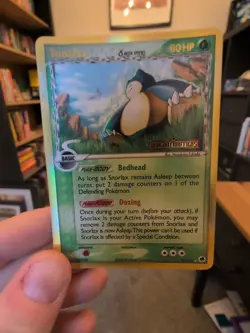 Pokemon TCG Snorlax Delta Species 10/101 EX Dragon Frontiers 2006 Near Mint NM - Image 1