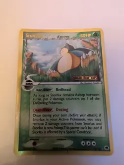 Pokemon TCG Snorlax Delta Species 10/101 EX Dragon Frontiers 2006 Near Mint NM - Image 3