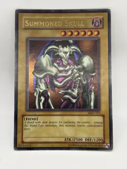 Summoned Skull Ultra Rare MRD-003 YuGiOh NM Vintage Moderately Played - Image 1