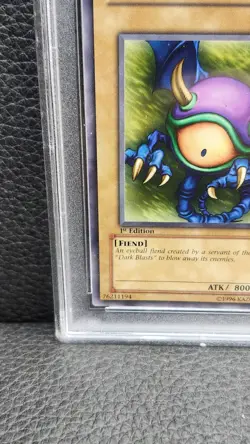 Yu-Gi-Oh Legend of Blue Eyes 1st Edition Meda Bat LOB-083 PSA 10 GEM MINT YuGiOh - Image 2