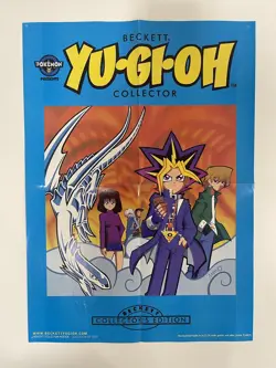 3x Beckett Yu-Gi-Oh! Collector's Edition 21" x 15" Posters Early 2000’s Original - Image 5
