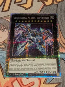 Yu-Gi-Oh! TCG Divine Arsenal AA-ZEUS Sky Thunder Starlight Rare PHRA-EN045 Mint - Image 1
