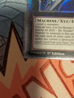 Yu-Gi-Oh! TCG Divine Arsenal AA-ZEUS Sky Thunder Starlight Rare PHRA-EN045 Mint - Image 4