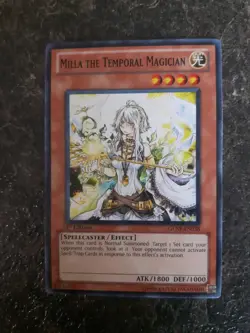 Milla The Temporal Magician Effect 1st Edition YuGiOh Card GENE-EN038 - Image 1