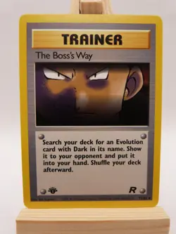 Pokemon 1st Edition Card - The Boss's Way 73/82 (Team Rockets Set) - Image 1
