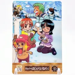 One Piece card Nami Zoro Straw Hat Crew Anime Japan Game TCG Bandai F/S 2004 - Image 1