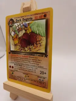Pokemon 1st Edition Card - Dark Dugtrio 23/82 (Team Rockets Set) - Image 4