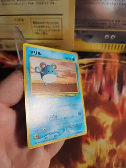 Pokemon Karte Card Marill Ana Jr All Nippon Airways Promo 2000 Wotc japanese NM+ - Image 4