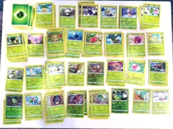 POKEMON TCG - Grass Type - Mixed Lot of 126 Pokemon Trading Cards - Image 1